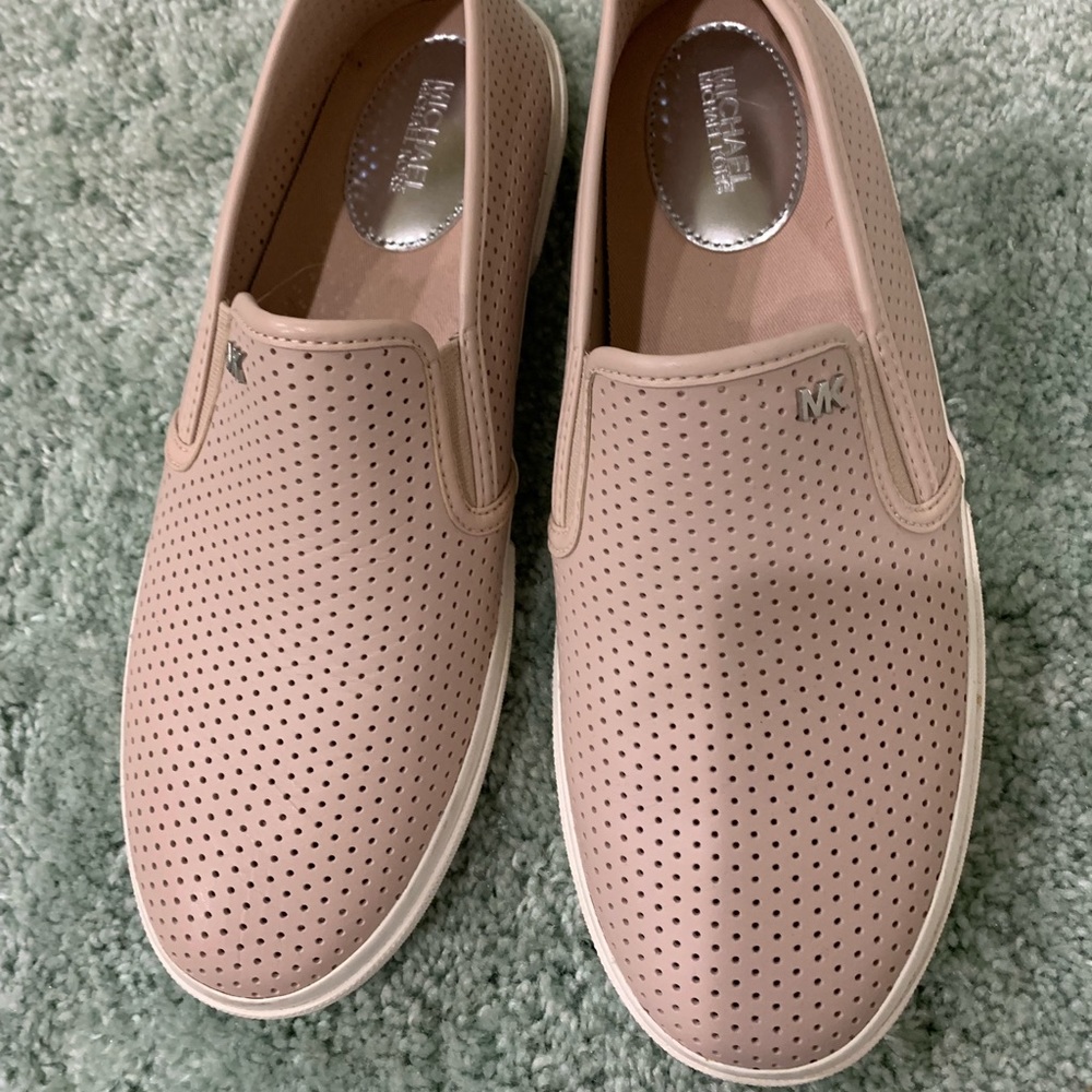 Michael Kors Dusty Rose Slip-Ons Shoes